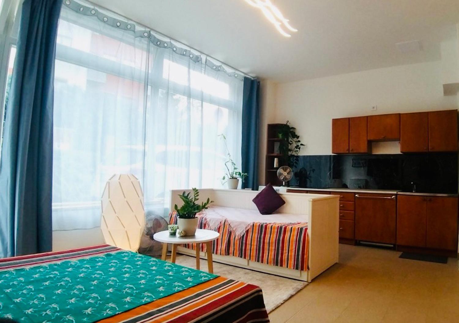 Green Studio Praha 2 L Ground Floor Free Parking Dış mekan fotoğraf